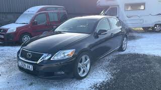 2008 LEXUS GS460 1 OWNER FULL LEXUS HISTORY 99000 MILES SUPER RARE 1 OF ONLY 17 IN UK LO08AWJ