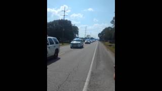 Trooper Steven Vincent Funeral Procession