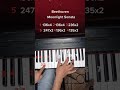 Beethoven - Moonlight Sonata piano tutorial