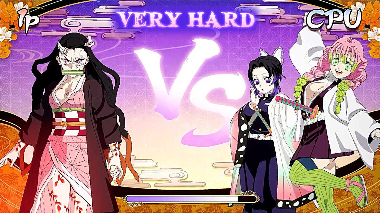 Незуко (продвинутая форма демона) против Мицури Канродзи и Синобу Кочо - Убийца демонов Хиноками ...