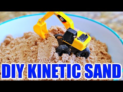 DIY KINETIC SAND