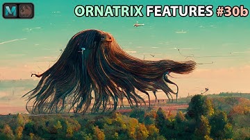 Ornatrix Features #30b - Without Branching in Maya - 2