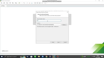 instalasi Debian 10 menggunakan vmware