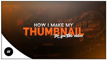 How To Make Thumbnail On Android || Dekho Or Sikho
