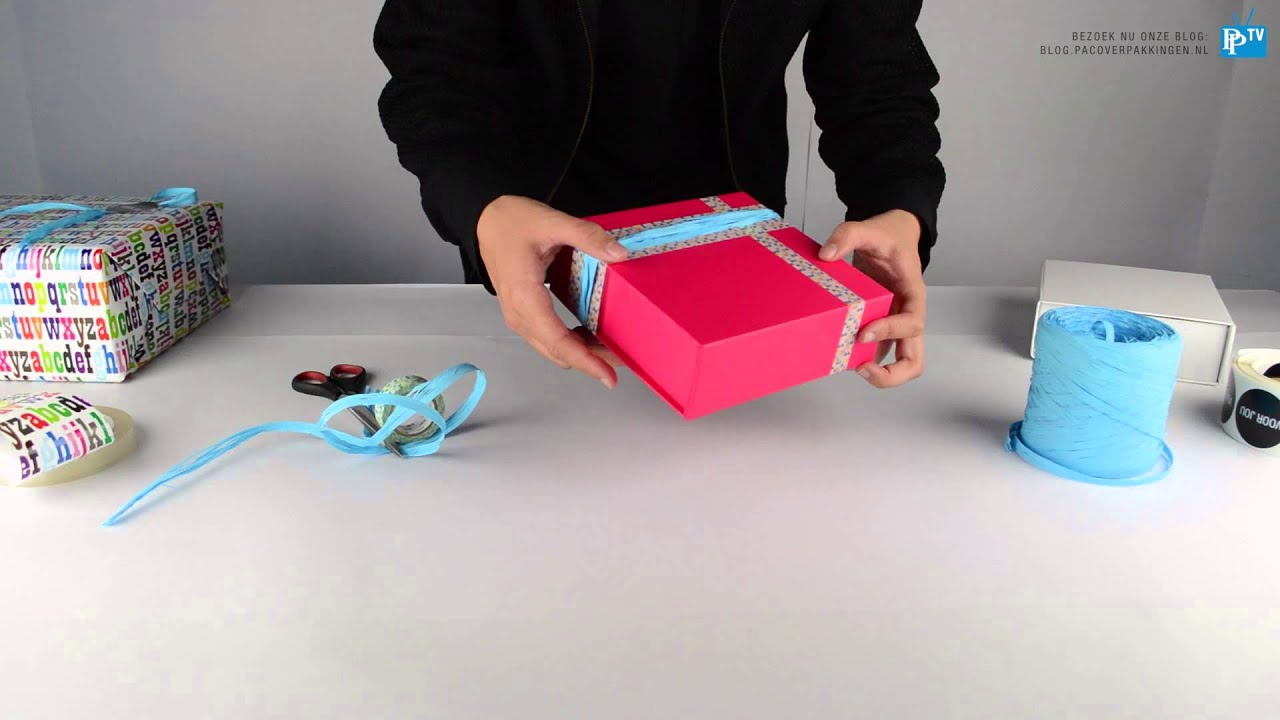 HOE PAK JE CADEAUS IN? - PACO VERPAKKINGEN - YouTube