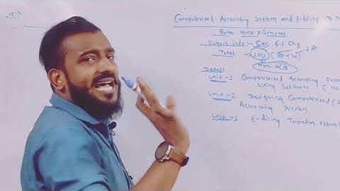 |Computerised Accounting &E-filing of Taxation Return |Sem-6th|CU|