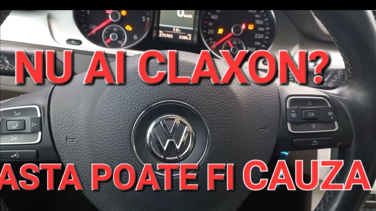 NU ARE CLAXON,CUM SCHIMBAM ,SPIRALA, BANDA VOLAN ,VW PASSAT 2.0 TDI,GOLF 7 ,MK7