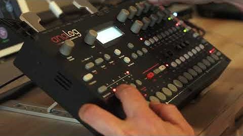 Dub techno Jam with this beauty #analoguefour #elektron