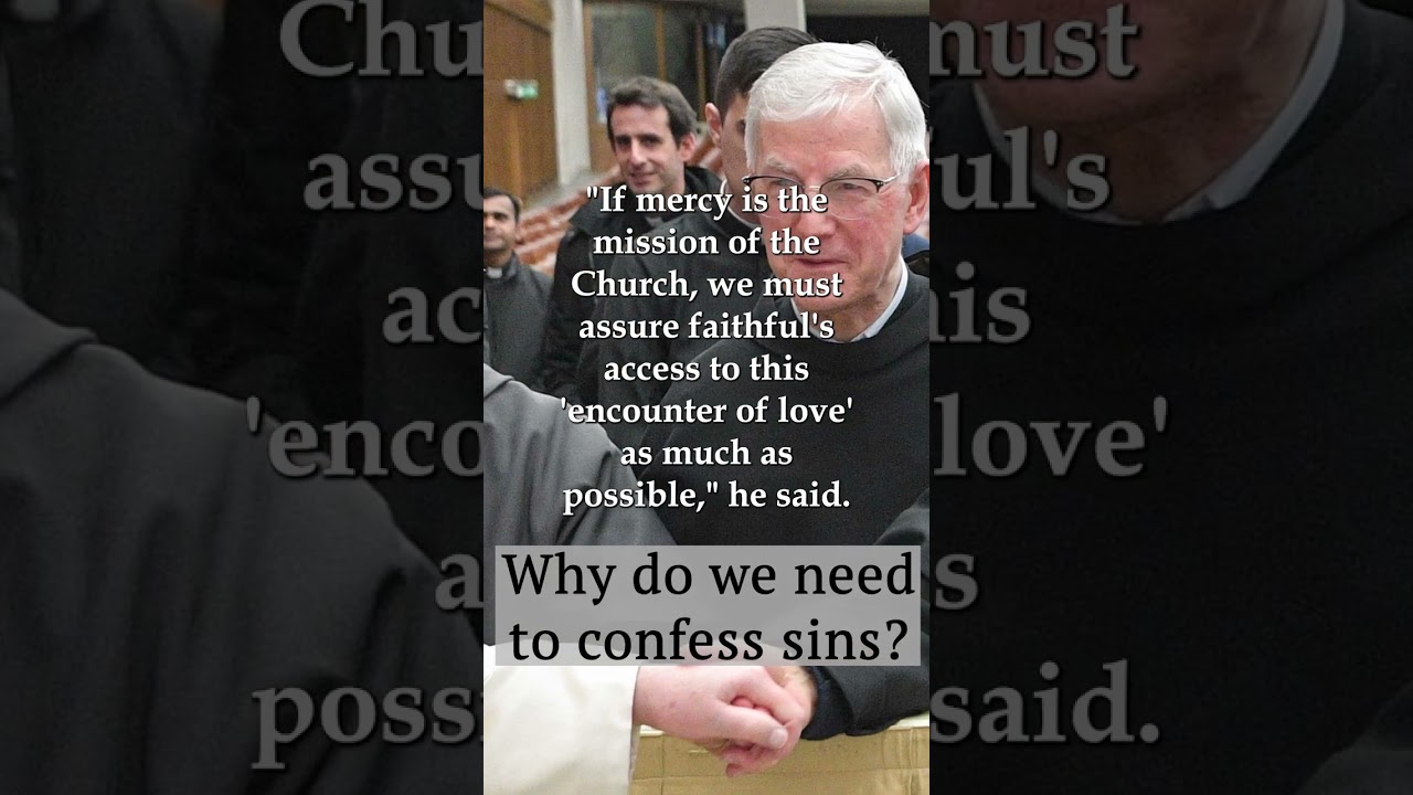 Pope Francis talks about the need for Christians to go to Confession
