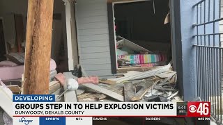 Local groups step in to help apartment explosion victims in Dunwoody
