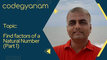 Find factors of a number in Python (Part 1)