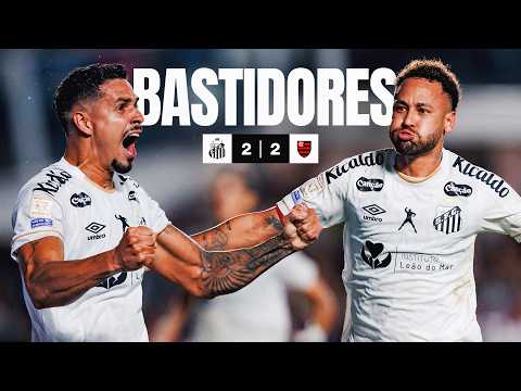 SANTOS 2 X 2 FLAMENGO | BEHIND THE SCENES | BRASILEIRÃO (10/08/26)