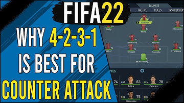 Why 4-2-3-1 is the BEST Counter-Attack Formation in FIFA 22