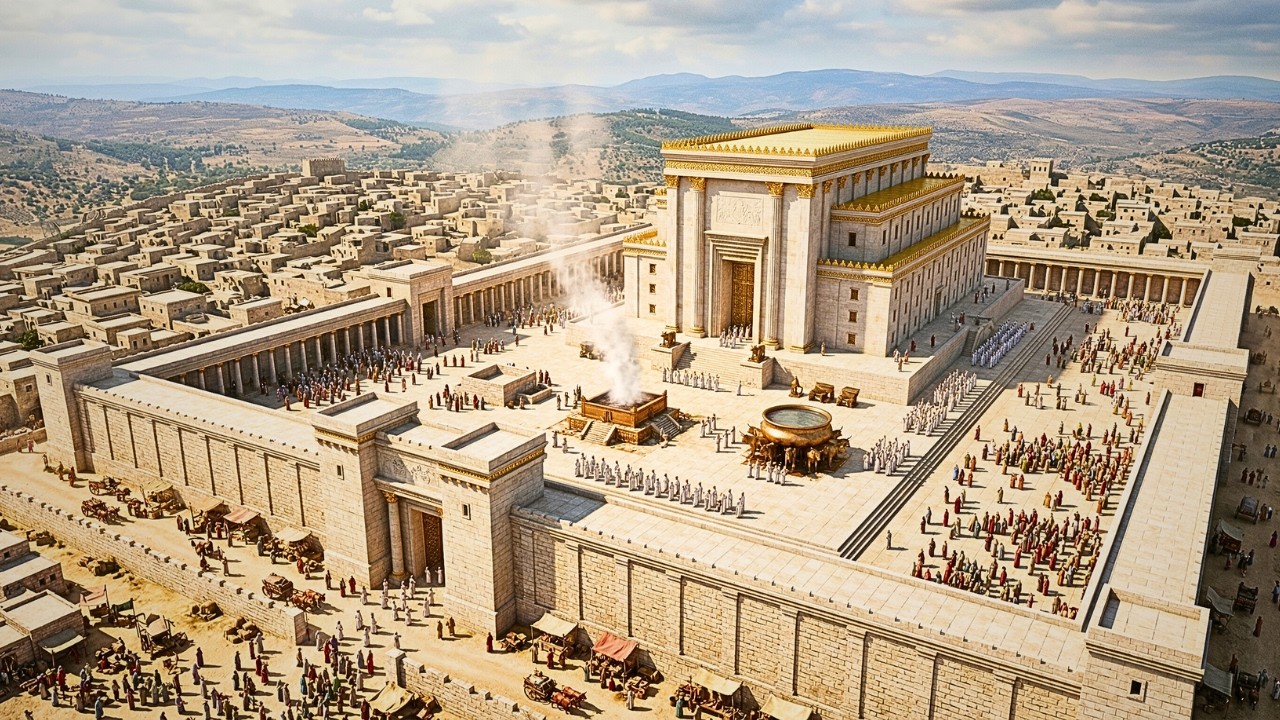 Comment Était la Vie dans le Temple de Salomon — Il y a 3 000 Ans