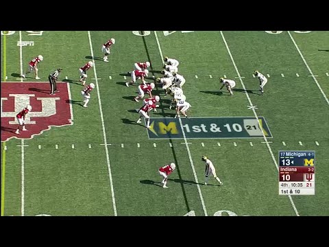 Karan Higdon 59-YD TD Run vs. Indiana