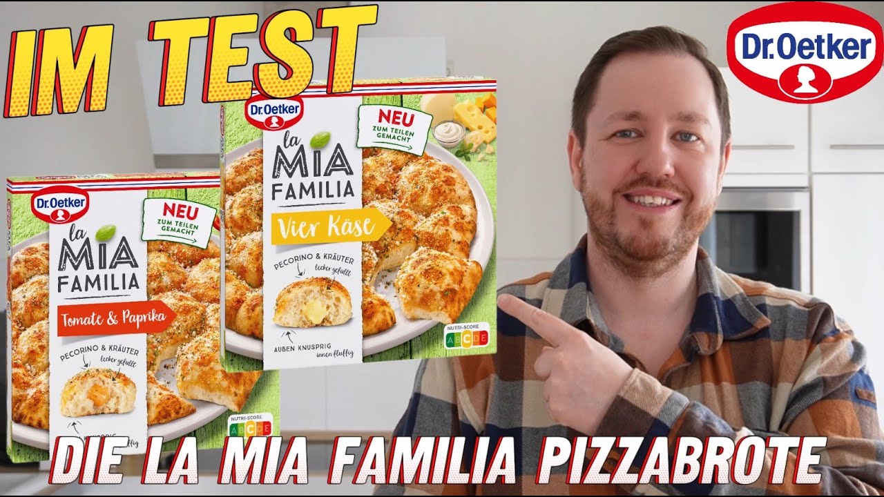Dr. Oetker: La Mia Familia Pizzabrot (Vier Käse & Tomate Paprika) im Test
