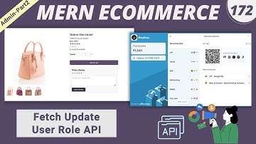 MERN Stack E-Commerce Project #172 : Update User Role – Fetch API Integration