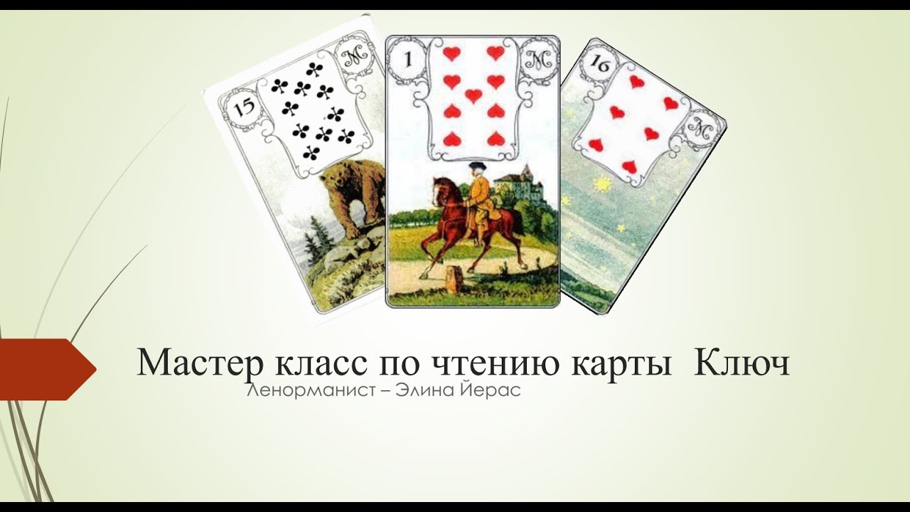 Особенности карты Ключ