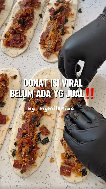 Ide bisnis lagi 2025 Donat Isi Viral #idebisnis2025 #kulinerviral #streetfood  #jajananviral2025