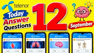 12 September 2026 My Telenor App today answer questions ❓ screenshot 5
