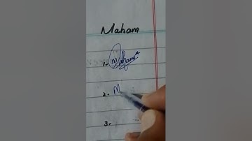 Maham name signatures. Subscribe for more videos @StyleSignatures2455