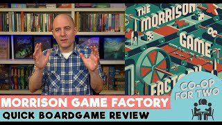 The Morrison Game Factory - Escape Room Game - Quick Review