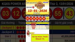 Kt Qu X S T Chn Power 655 Ngy 1312026  Vietlott 655  K V 1294  Vietlott shorts