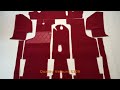 Vidéo: Moquette de sol pour BMW 700 Coupé 1959-1964