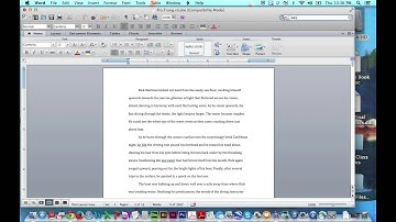 Using Microsoft Word and Mac OS Text to Voice to Edit