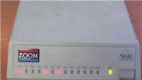 Computer Basics : How Does a Computer Modem Work?