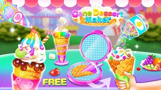 Cone  Dessert Maker- Tasty Cupcake Games for Girls screenshot 1