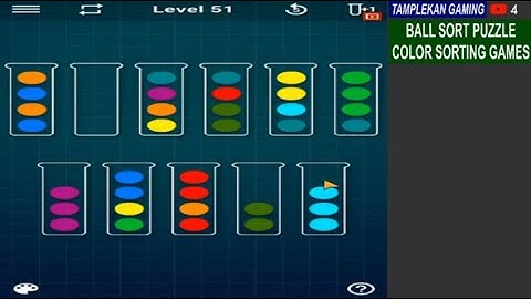 Ball Sort Puzzle - Color Sorting Games #6 - Level 51-60