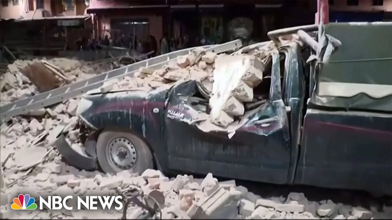 Hundreds dead after 6.8-magnitude earthquake strikes Morocco