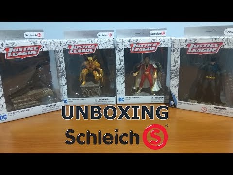 Unboxing: Figuras Schleich DC (Parte 1)