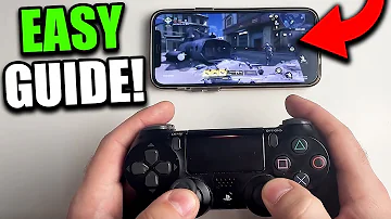 How To Connect PS4 Controller To Phone!