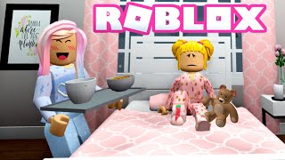Goldie Sick Day Routine with Baby Bloxy & Titi - Bloxburg Roleplay