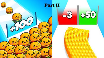 Food Run vs Bullet Army Run Part II - All Levels Gameplay (ios Android) 🎮