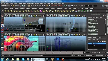 Maya 3d Modeling Video Series: Modeling The Body Continued Part 5