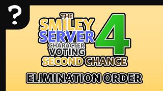 The Smiley Server Character Voting 4: Second Chance - Elimination Order