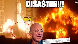 Disaster! Blue Origin New Glenn RUD become LARGEST Explosion since N1! Elon Musks reaction...