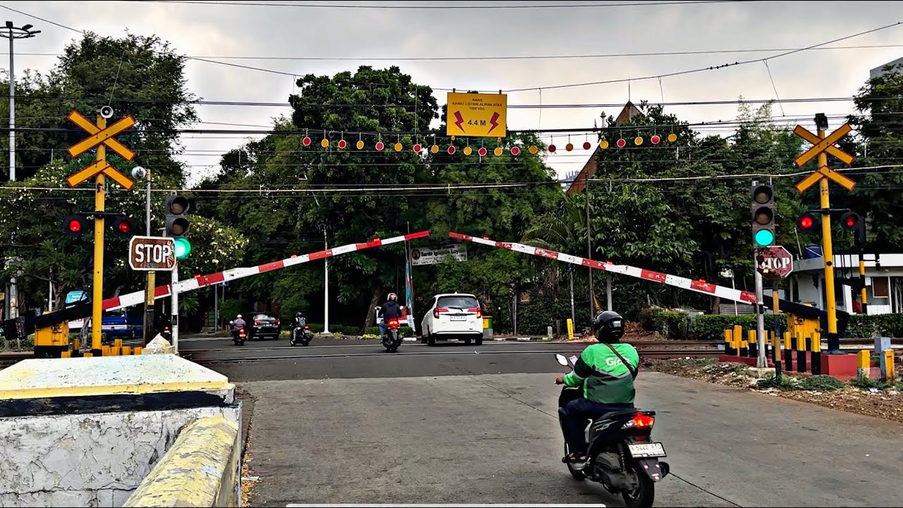 GANTI SIRINE!, Perlintasan KA Teuki Cik Ditiro Jakarta Selatan REVISITED