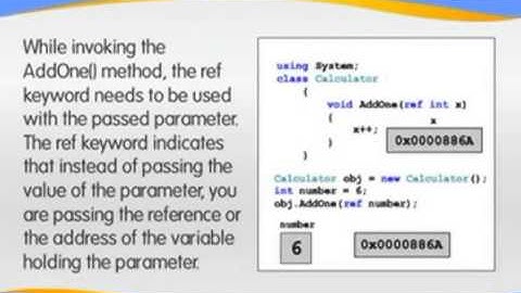passing values as a parameters C#
