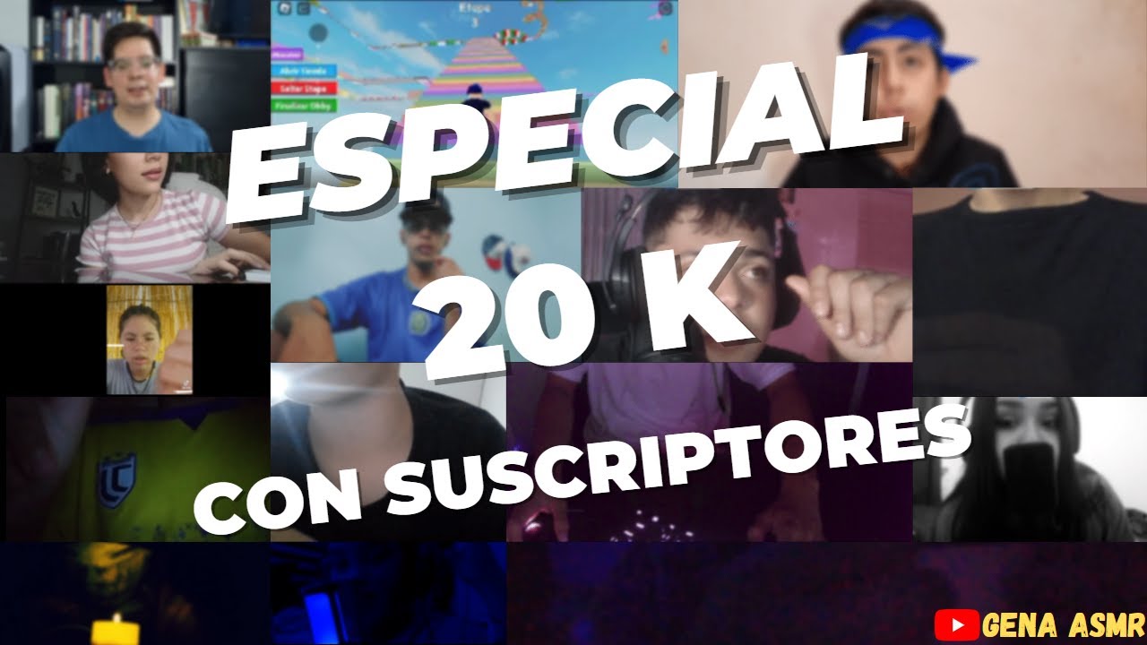 MIS SUSCRIPTORES HACEN ASMR💤❤  - ESPECIAL 20K [ ASMR ESPAÑOL ]