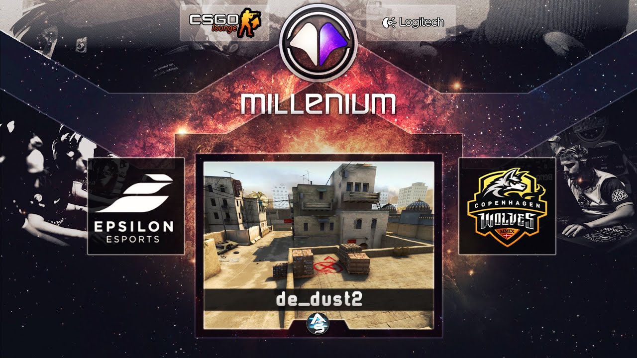 CS:GO - Millenium ShowMatch #1 -  Epsilon vs CPH Wolves (Dust2)(2/5)