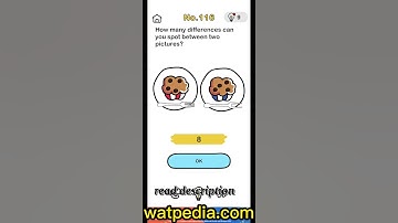 BRAIN OUT Level 116 HOW MANY DIFFERENCES CAN YOU SPOT