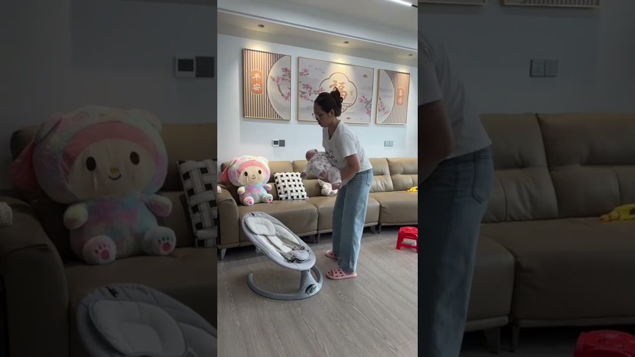 Why babies fall asleep faster in this rocking chair than in your arms