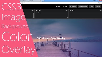 CSS Image Background Overlay Color  - Quick Tutorial About CSS3