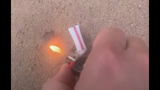 Outdoor hacks, tips and tricks: Using straws to store fire starter