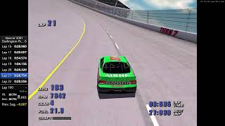 NASCAR 2001 — Darlington Fast Lap RTA (PS2) WR in 27.786s