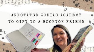 Annotated Zodiac Academy to gift to a BookTok friend #zodiacacademy #booktube #booktok #annotations